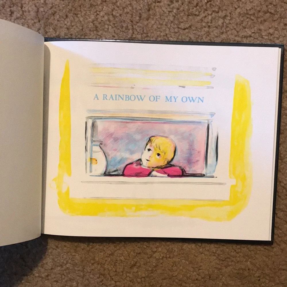 New A RAINBOW of My OWN Hard Cover Book